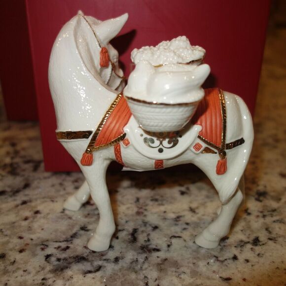 NEW Lenox First Blessing Nativity Donkey Porcelain Figurine 890569 In Box W/ COA - Picture 6 of 12